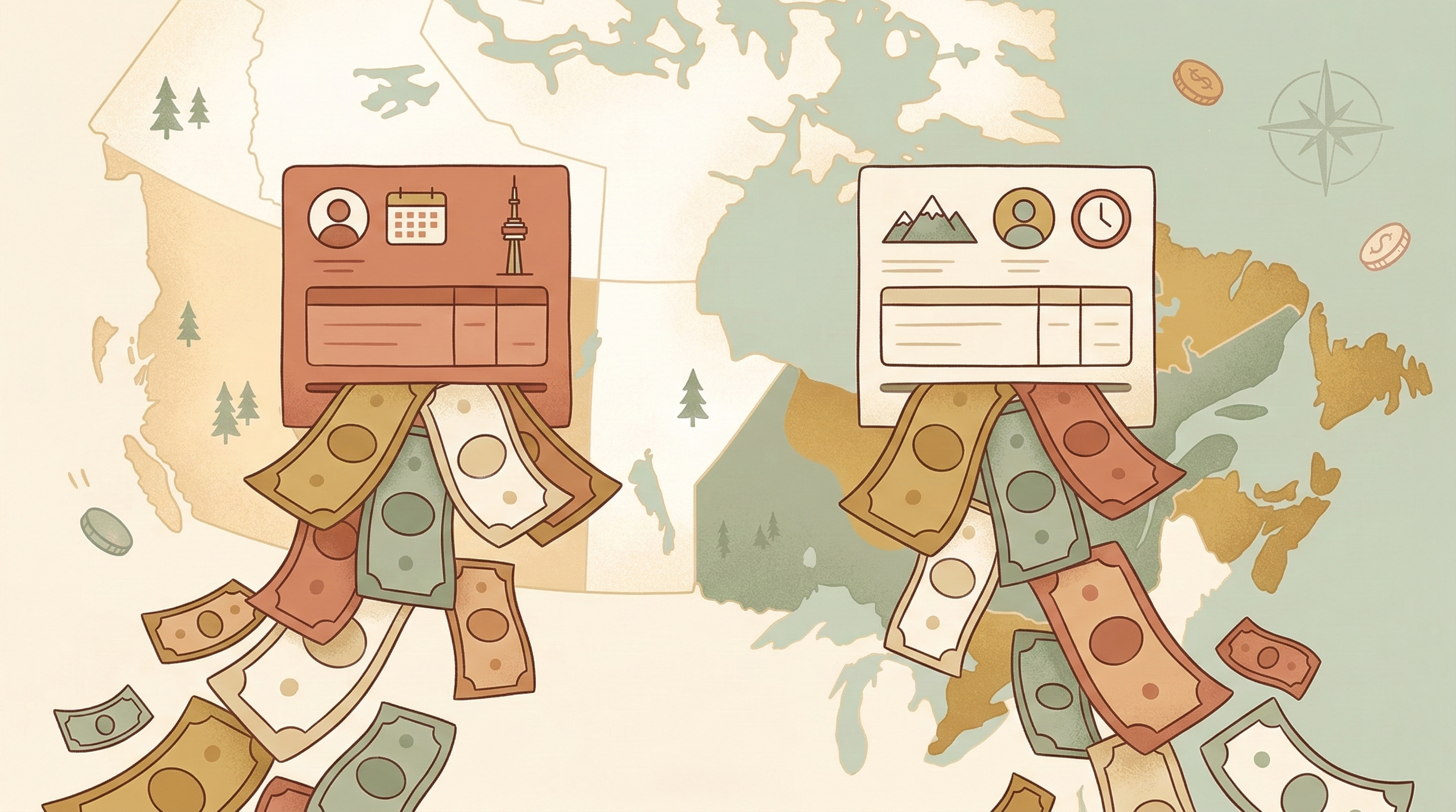 How Much Is Your Paycheque Actually Worth? Ontario vs. Alberta
